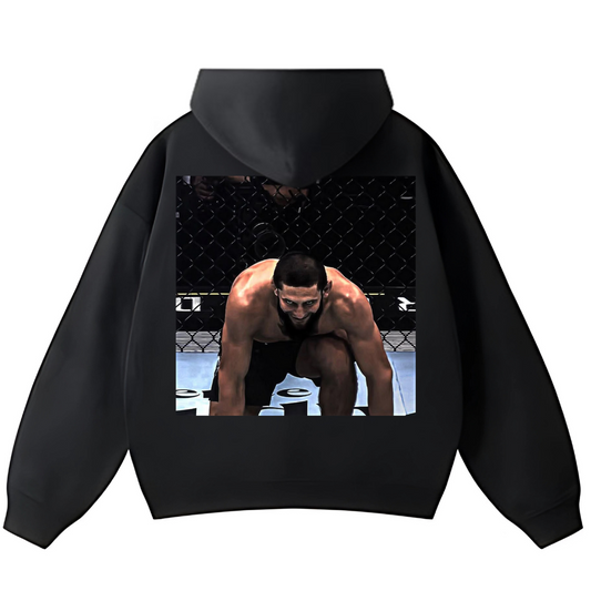 KHAMZAT CHIMAEV SCARY LOOK PREMIUM OVERSIZED HOODIE