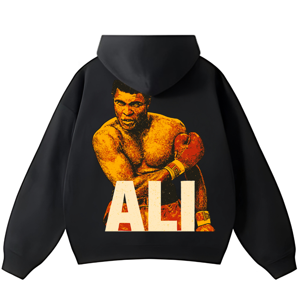 MUHAMMAD ALI VINTIGE COLLECTION PREMIUM OVERSIZED HOODIE