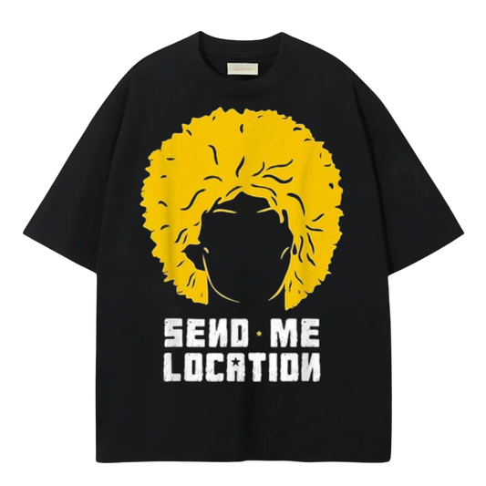 KHABIB SEND ME LOCATION PREMIUM OVERSIZED T-SHIRT